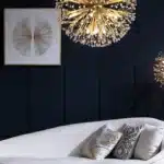 A Touch Of Sophistication With Crystal Chandelier Flush Mount Light 2 Elegant Art Deco Inspired Crystal Branch Chandelier 19