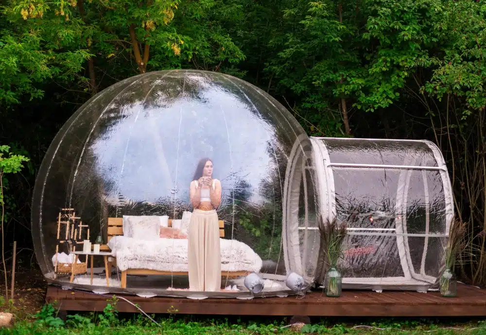 patio bubble tent