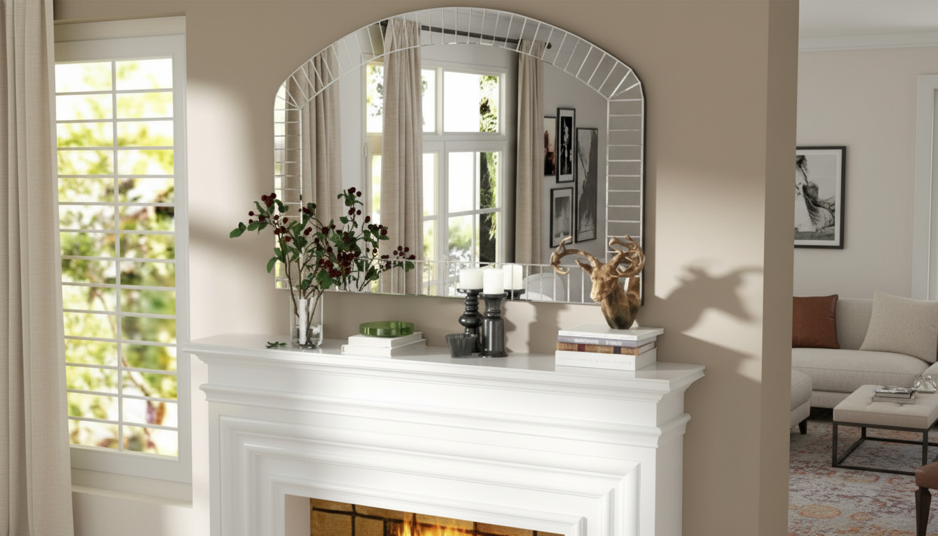 40X28 Arched Decorative Wall Mirror: Placement &Amp; Style 2 40X28 Arched Decorative Wall Mirror: Placement &Amp; Style