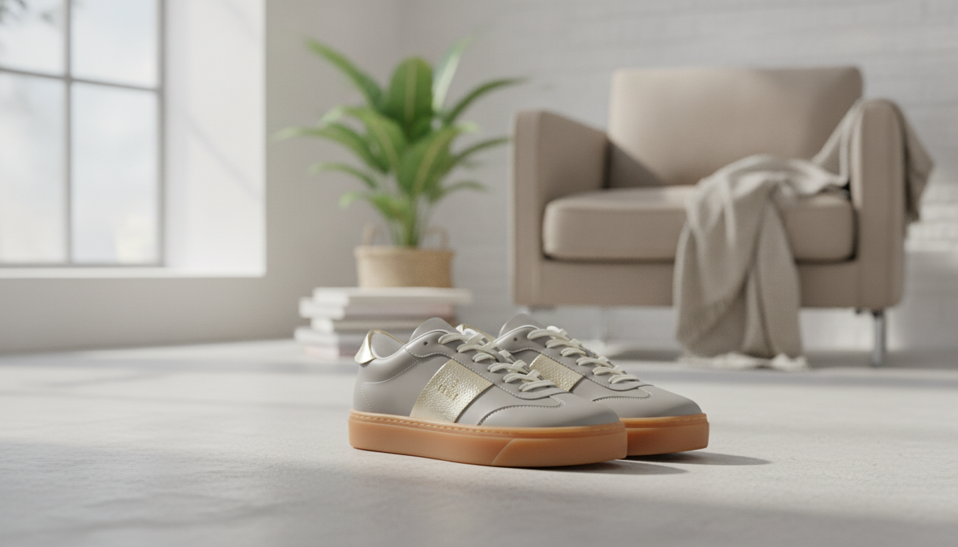 Furla Women’s Grey Leather Sneakers: Fit, Style &Amp; Care